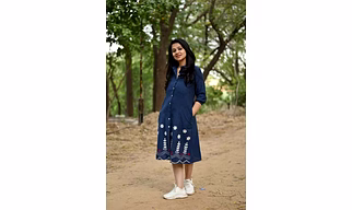 Cotton western dress