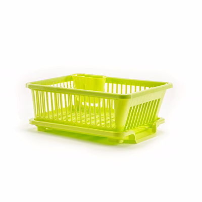 basket with drainer rack