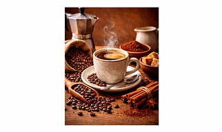 Premium Roasted Arabica Coffee Beans / Ground Coffee