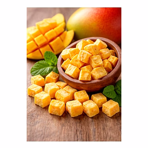 Freeze Dried Mango Cubes