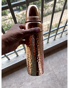 Thermas Shape Copper Bottle