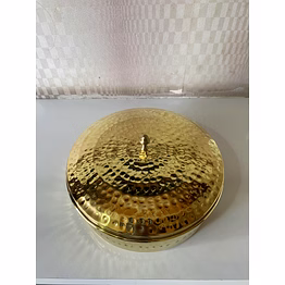 brass masala box