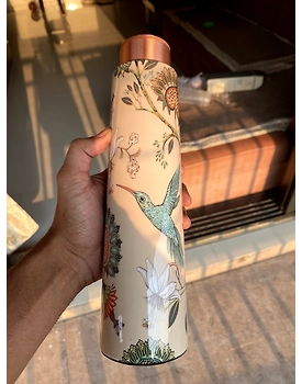 Digital Printed Copper Bottle