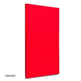 AMSSKAR Fabric Wrapped Acoustic Sound Absorbing Panel Interior (Cherry Red) NRC >0.90~0.05