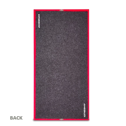 AMSSKAR Fabric Wrapped Acoustic Sound Absorbing Panel Interior (Cherry Red) NRC &gt;0.90~0.05-1