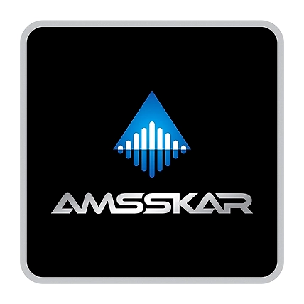 AMSSKAR Fabric Wrapped Acoustic Sound Absorbing panel Interior (Smoky Black) NRC &gt;0.90~0.05-4