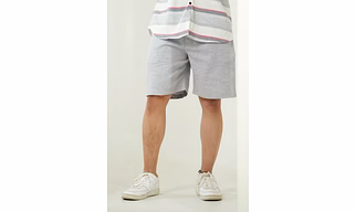 Plain Blue color shorts in cotton fabric