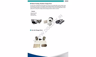 Blaster Packing Machine Chane Parts & Spares Parts