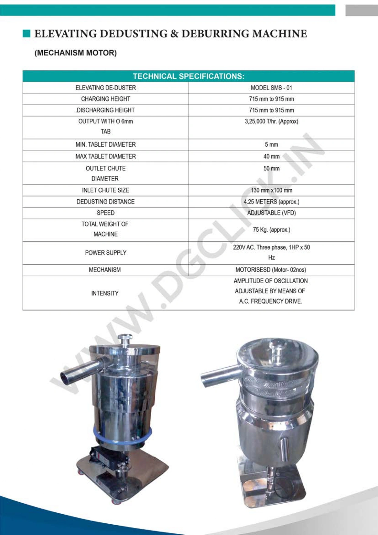 Metal Detector &amp; D Duster For Tablet &amp; Capsule-5