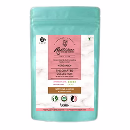 radhikas fine teas and whatnots anti-inflammatory almond kashmiri kahwa - soothing tea for cold & cough relief
