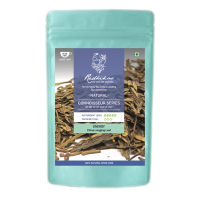 ENERGY China Longjing Leaf - A Pan-Roasted Green Tea for Energy and Health