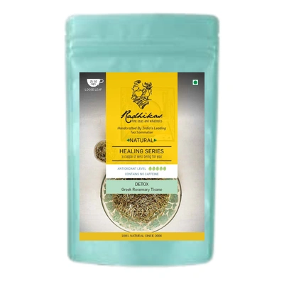 DETOX Greek Rosemary Tisane - A Refreshing and Aromatic Herbal Tea