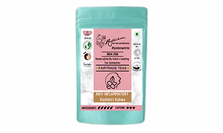 ANTI-INFLAMMATORY Almond Kashmiri Kahwa - Soothing Tea for Cold & Cough Relief