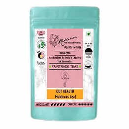 radhikas fine teas and whatnots gut health mukhwas leaf - promote gut health and calm the mind
