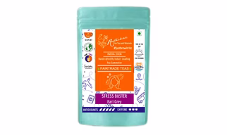 STRESS BUSTER Earl Grey Tea - Calm Mind & Improve Digestion