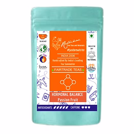 radhikas fine teas and whatnots hormonal balance passion fruit darjeeling leaf - antioxidants & mental boost