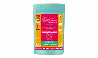 STRESS BUSTER English Breakfast Chai - Relax, Energize & Improve Mood