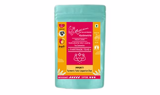 IMMUNITY Turmeric Tulsi Liqourice Chai - Cleanse & Restore Health