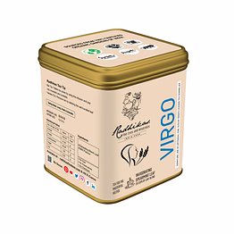 radhikas fine teas and whatnots virgo spearmint tea - a zodiac gift for virgo, the masterful helper