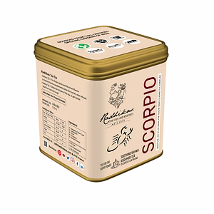 Scorpio Kashmiri Kahwa Tea - Warming Kahwa Blend for Strength & Passion