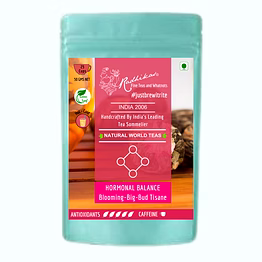 radhikas fine teas and whatnots hormonal balance blooming big bud tisane - a tea that blossoms, balances & delights