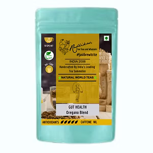 GUT HEALTH Oregano Blend - Health Benefits of Greek Oregano Tisane Herbal Tea