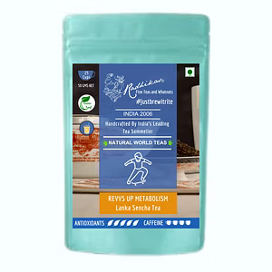 REVVS UP METABOLISM Lanka Sencha Tea - A Tea That's Fresh and Zesty