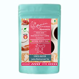 radhikas fine teas and whatnots stress buster lanka blackcurrant tea - a flavorful brew for relaxation
