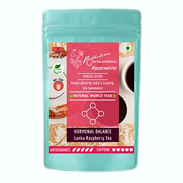 radhikas fine teas and whatnots hormonal balance lanka raspberry tea - fruity brew for energy & emotional wellbeing
