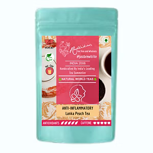 ANTI-INFLAMMATORY Lanka Peach Tea - A Fruity and Floral Blend with Collagen and Biotin