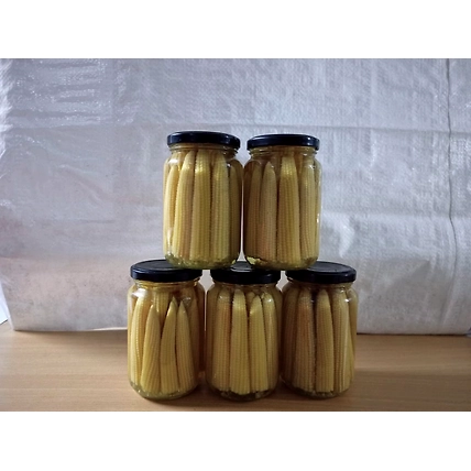 Glass bottle Baby corn-2