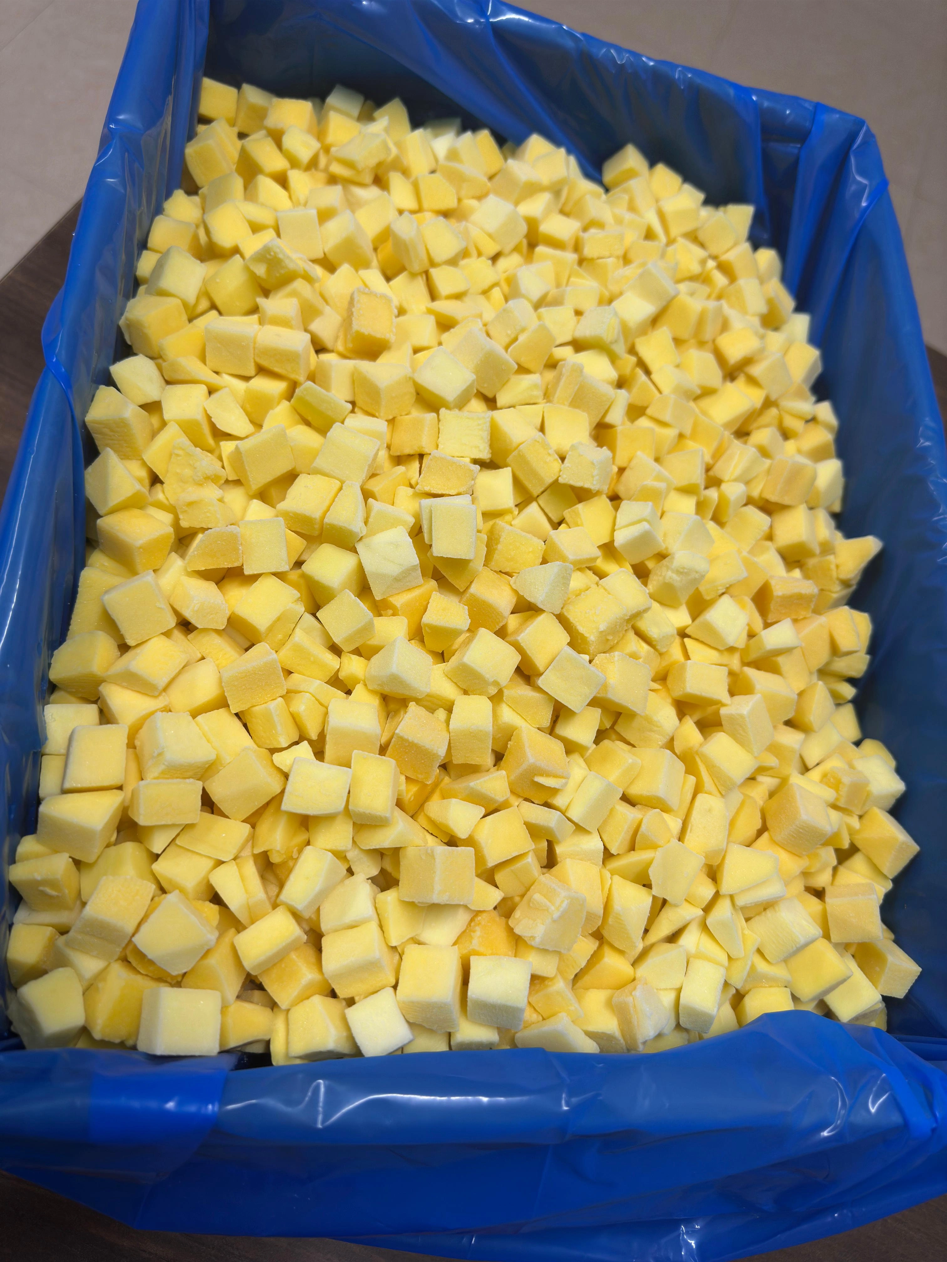 Frozen Totapuri Mango Dices-1kg10kg500gm