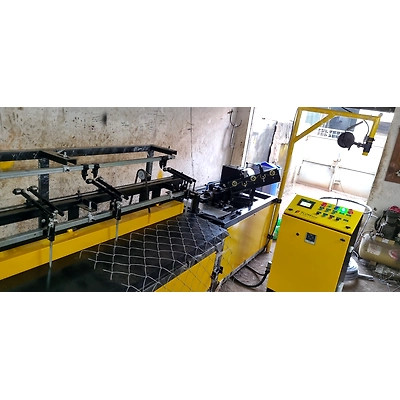 Semi Automatic Chain Link Fencing Machine-12380462