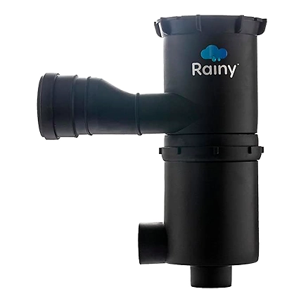 Rainy FL - 250 Self-Cleaning + Dual Intensity Rainwater Harvesting Filter Suitable for Area upto 2700 Square Feet+ Black (Installation Kit)-5