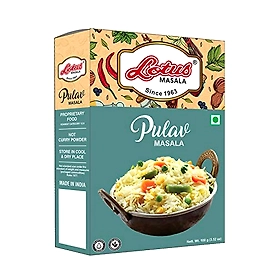Instant Pulav Masala 100 gm (10 kg pack)
