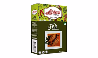 Lotus Instant Fish Masala | Powdered Spice for Regular Gravy or Fish Fry of 100g (10 kg Pack)
