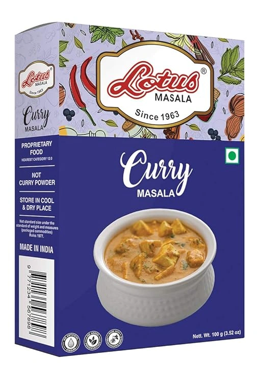 Lotus Punjabi Gravy Masala (100 gm) (10 kg Pack)-12538738