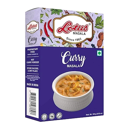 Lotus Punjabi Gravy Masala (100 gm) (10 kg Pack)-12538738