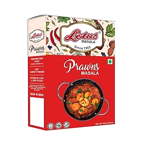 Lotus Prawn Masala Pack (100gm) (10 kg Pack)