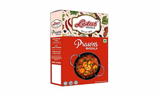 Lotus Prawn Masala Pack (100gm) (10 kg Pack)