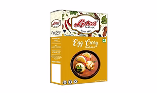 Lotus Instant Egg Curry Masala | Powdered Spice | 100 gm (10 kg Pack)