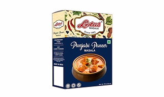 Lotus Instant Paneer Masala Punjabi Dhaba Style 100gm (10 kg Pack)