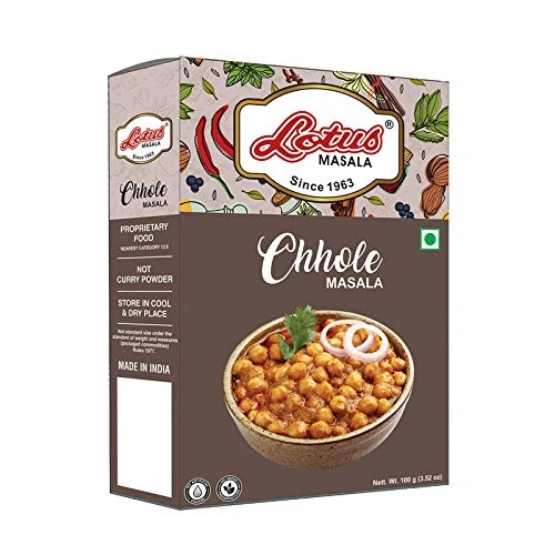 Lotus Instant Amritsary Chhole Masala 100g (10kg Pack)-12539102