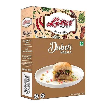 Lotus Dabeli Masala 100g (10 kg Pack)-12539106