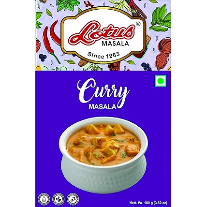 Lotus Punjabi Gravy Masala (100 gm) (10 kg Pack)-2