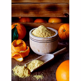 orange peel powder