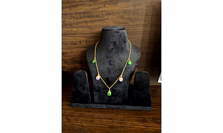 Natural Stone Pendant  Necklace