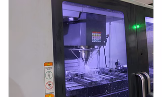 VMC machining component