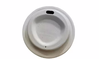 80 Dia Sugarcane Bagasse Round Sipper Lid