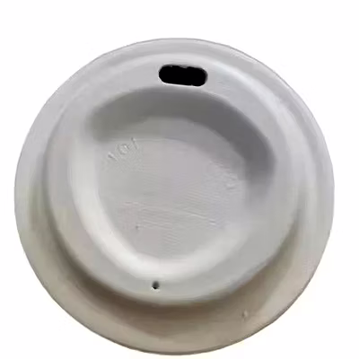 80 Dia Sugarcane Bagasse Round Sipper Lid-12710213